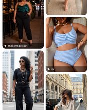 Shop the Look row inside GlamAI